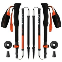 Stöcke Lafuma Izoard Pairs Red Orange