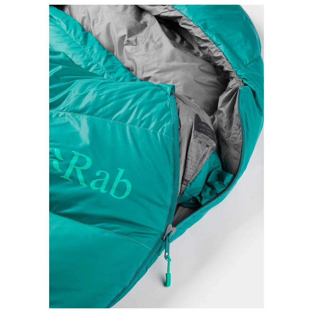 Schlafsack RAB Alpine 400 Wmns Atlantis – Bild 5
