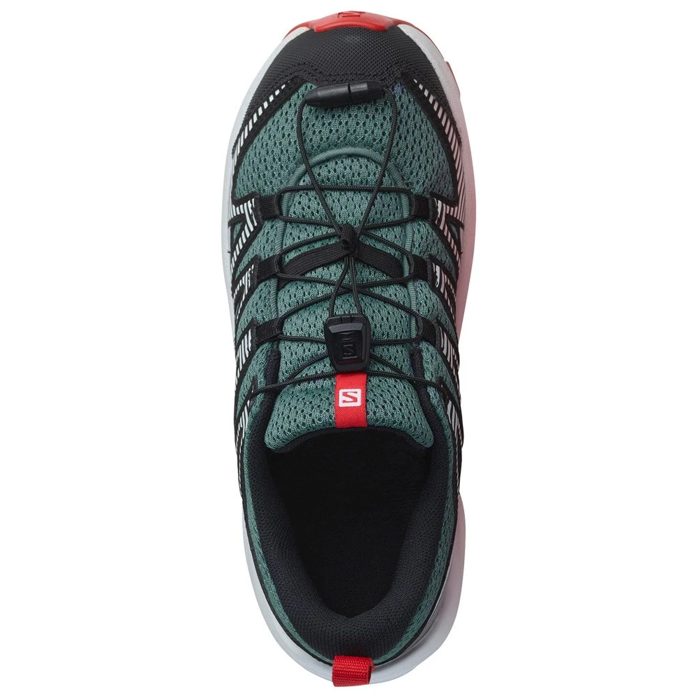 Wanderschuhe Salomon Xa Pro V8 J Stormy Weather Zen Blue Goji Berry – Bild 5