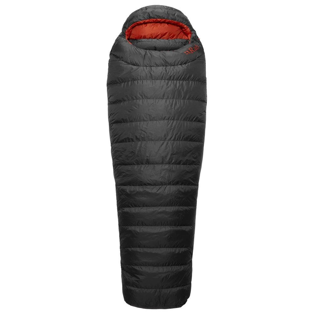 Schlafsack RAB Ascent 500 Long Left Graphene