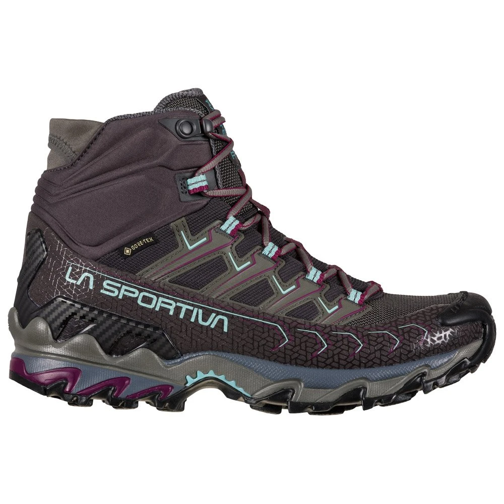Wanderschuhe La Sportiva Ultra Raptor II Mid Woman Gtx Carbon Iceberg – Bild 2