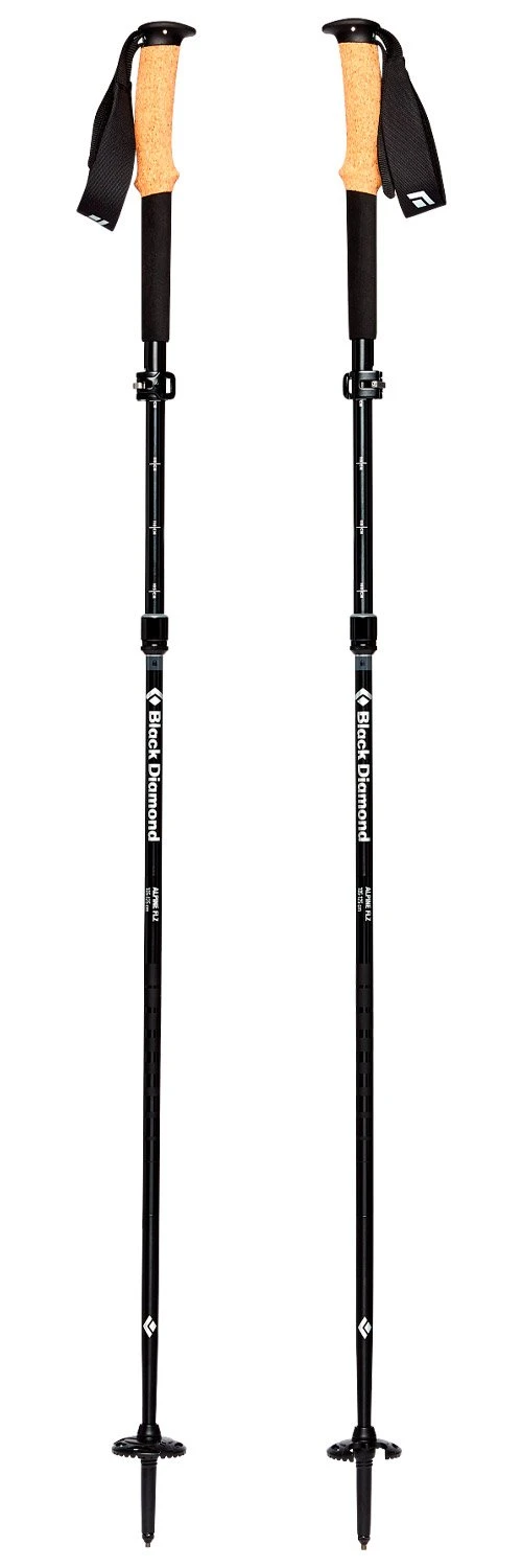 Stöcke Black Diamond Alpine Flz Poles 105-125 Cm Black