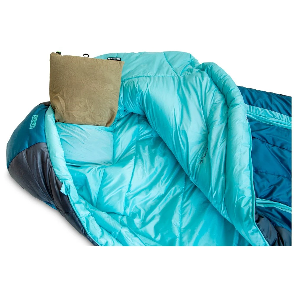 Schlafsack Nemo Forte Womens 35 Twilight / Aurora – Bild 5