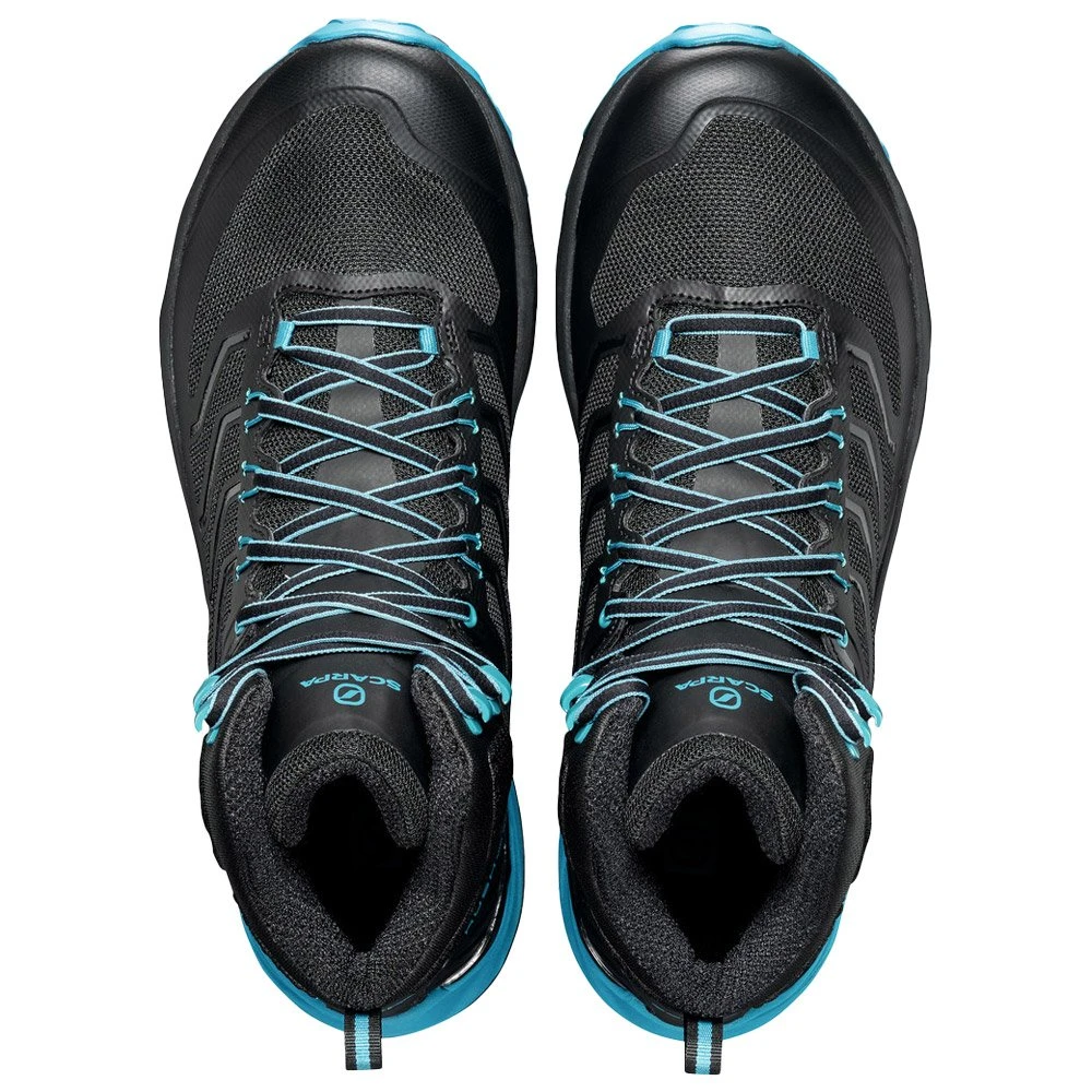 Fast-Hikingschuhe Scarpa Rush Mid Gtx Black Ottanio – Bild 6