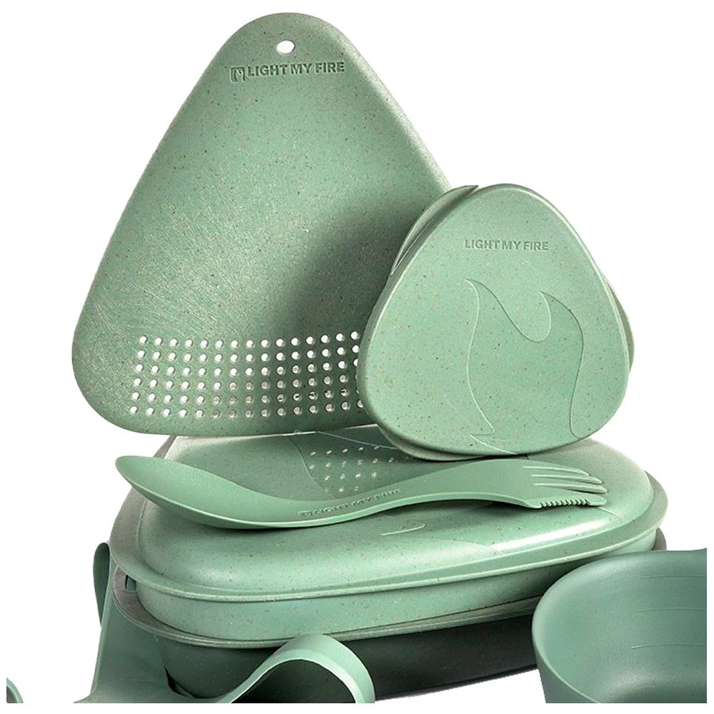 Essen-Komplettset Light My Fire Outdoor Mealkit Sandy Green – Bild 2