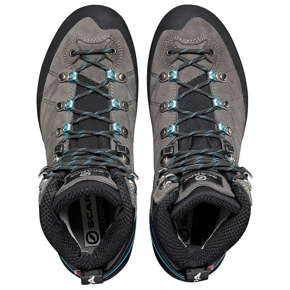 Trekking-/Bergwanderschuhe Scarpa Marmolada Pro HD Women's Shark Baltic – Bild 7