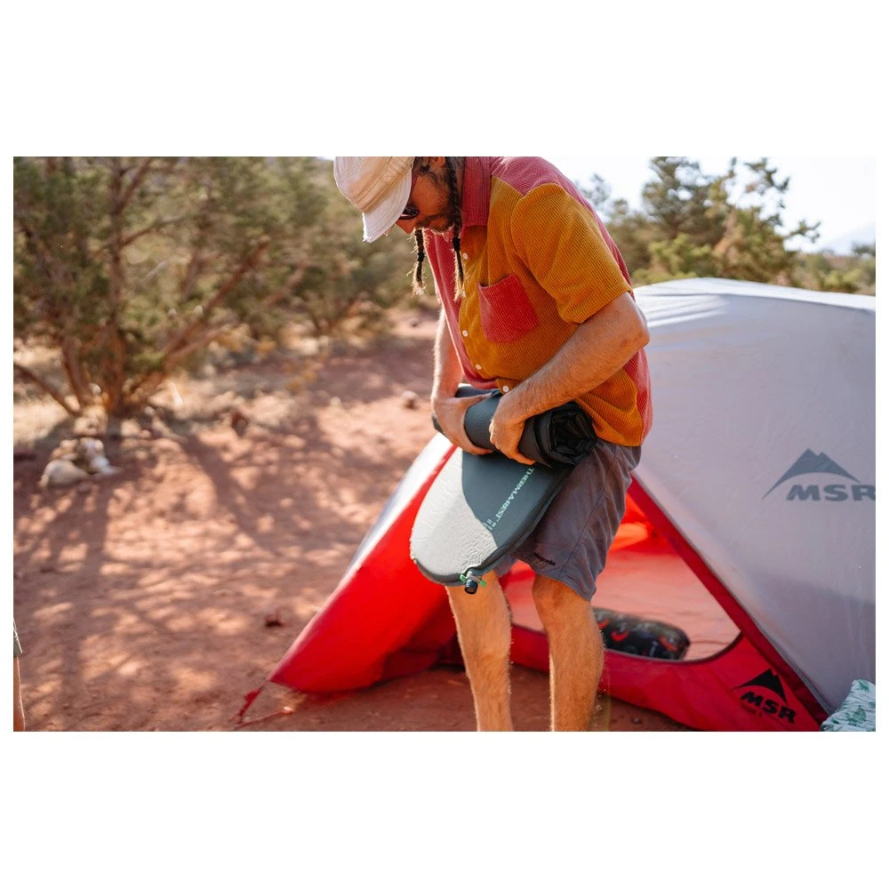 Isomatte Thermarest Trail Scout Deep Forest – Bild 7