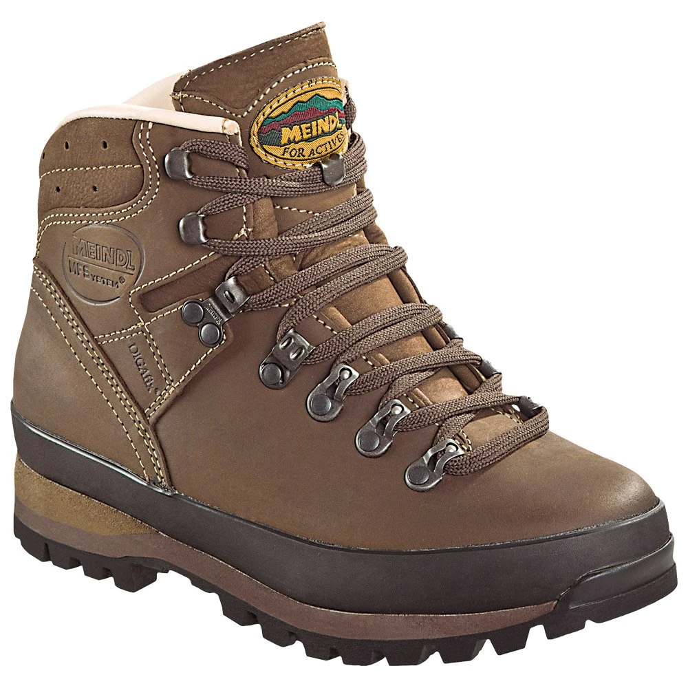 Trekking-/Bergwanderschuhe Meindl Borneo Lady 2 Mfs Marron Foncé Nougat