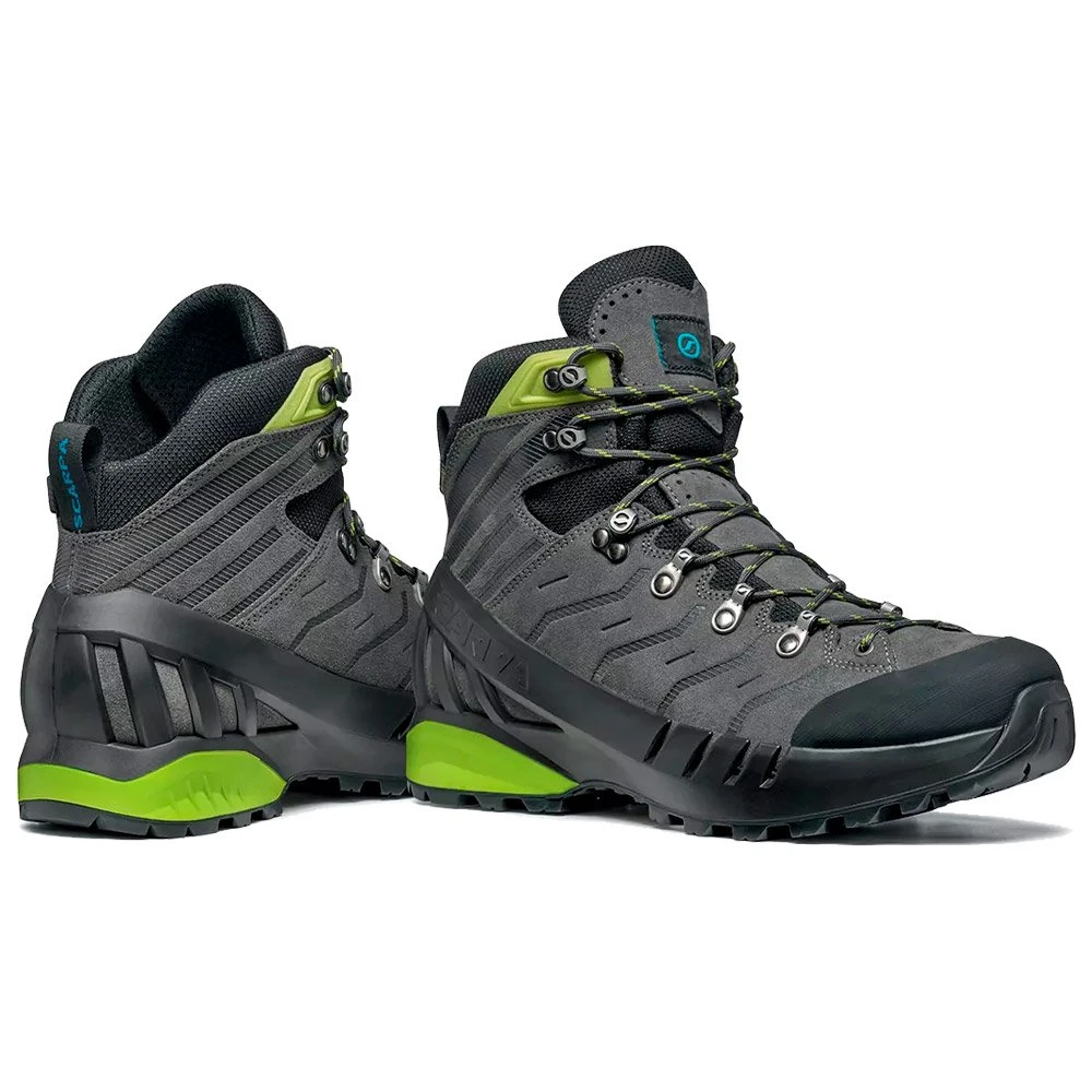 Wanderschuhe Scarpa Cyclone S Gtx Shark Lime – Bild 3