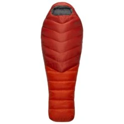 Schlafsack RAB Alpine 600 Regular Left Red Clay
