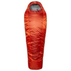 Schlafsack RAB Solar Eco 1 Long Left Red Clay
