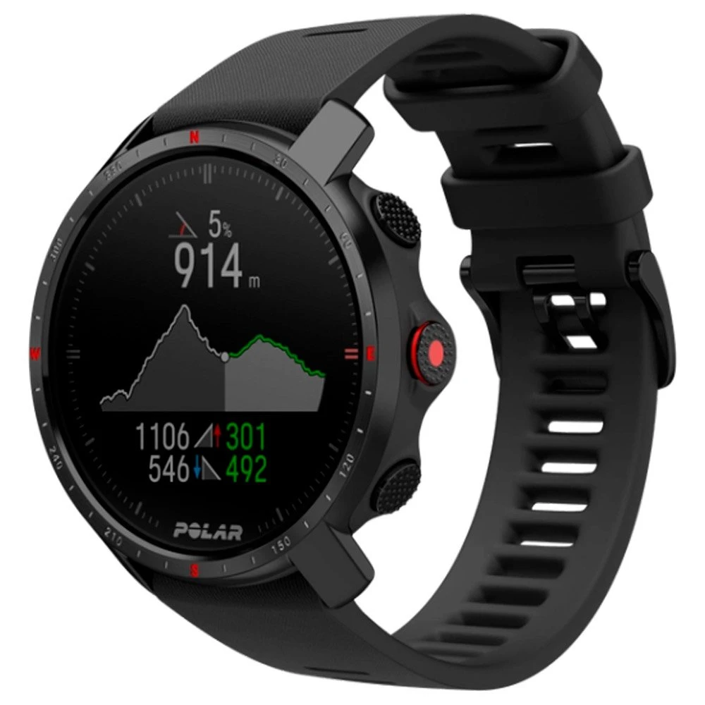 GPS-Uhren Polar Grit X Pro Black Sapphire Dlc – Bild 5
