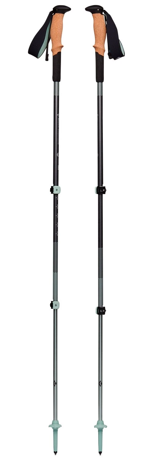 Stöcke Black Diamond Pursuit Shock Steel Grey-Foam Green