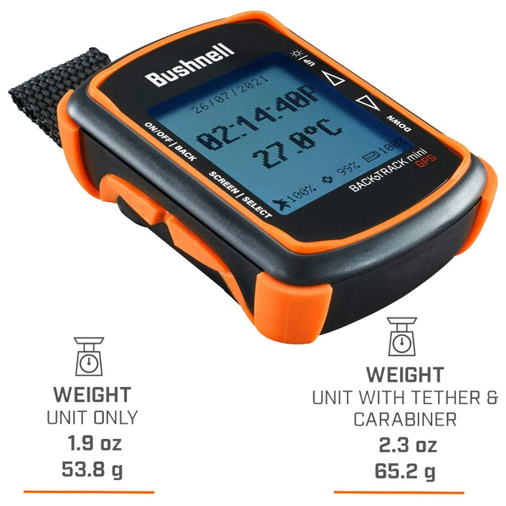 Navi Bushnell Backtrack Mini Black – Bild 7