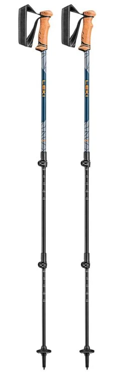 Stöcke Leki Legacy Lite Orange Denim Blue Light Anthracite