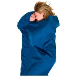 Schlafsack-Inlett Lifeventure Polycotton Sleeping Bag Liner Rectangular Navy Blue