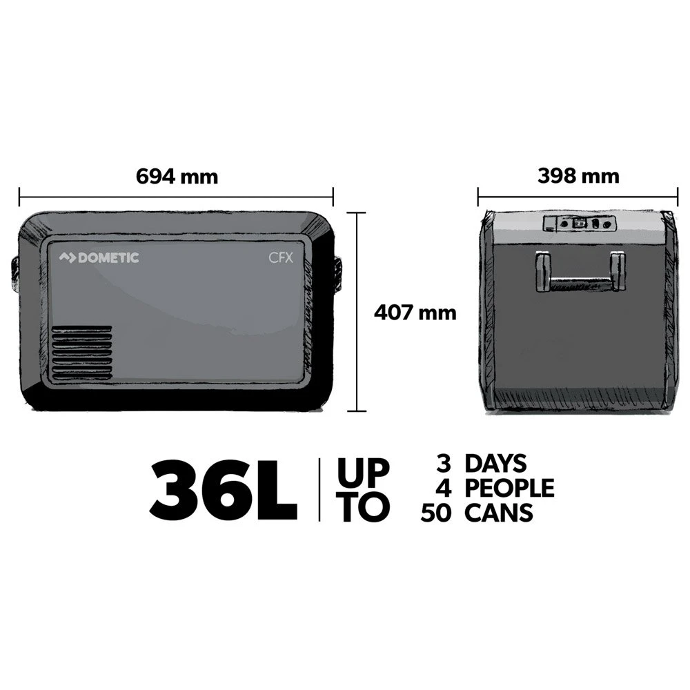 Kühlbox Dometic Cfx3 35L Black – Bild 10