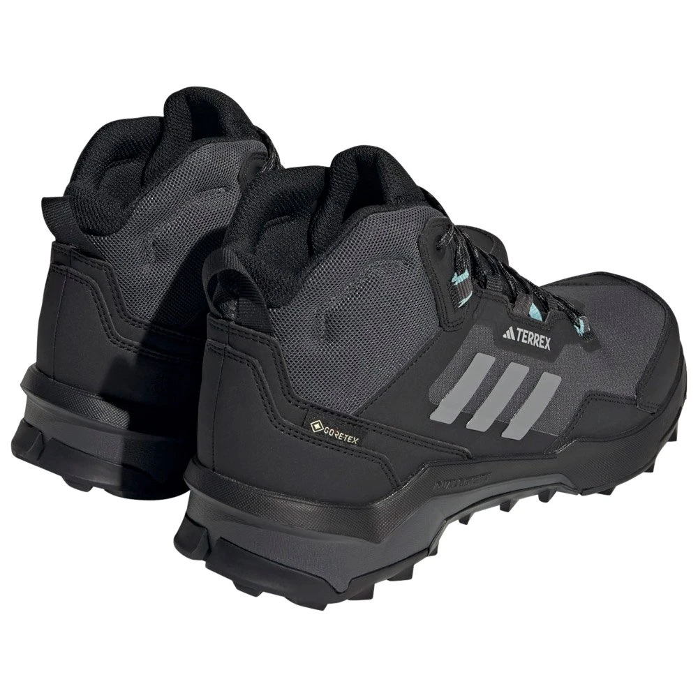 Wanderschuhe Adidas Terrex Ax4 Mid GTX W Cblack Grethr Minton – Bild 5