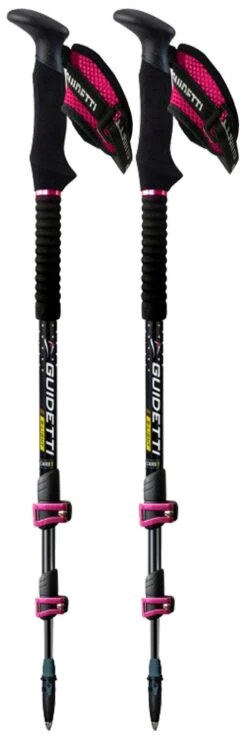 Stöcke Guidetti B-Light Carbon/Alu W Rubis 125cm