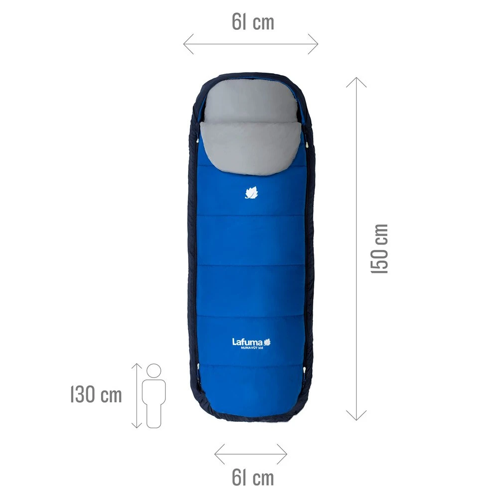 Schlafsack Lafuma Nunavüt Kid Azur Blue – Bild 3