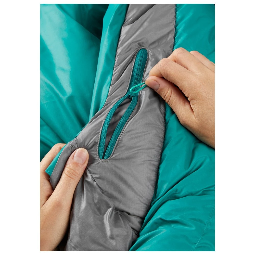 Schlafsack RAB Alpine 400 Wmns Atlantis – Bild 7