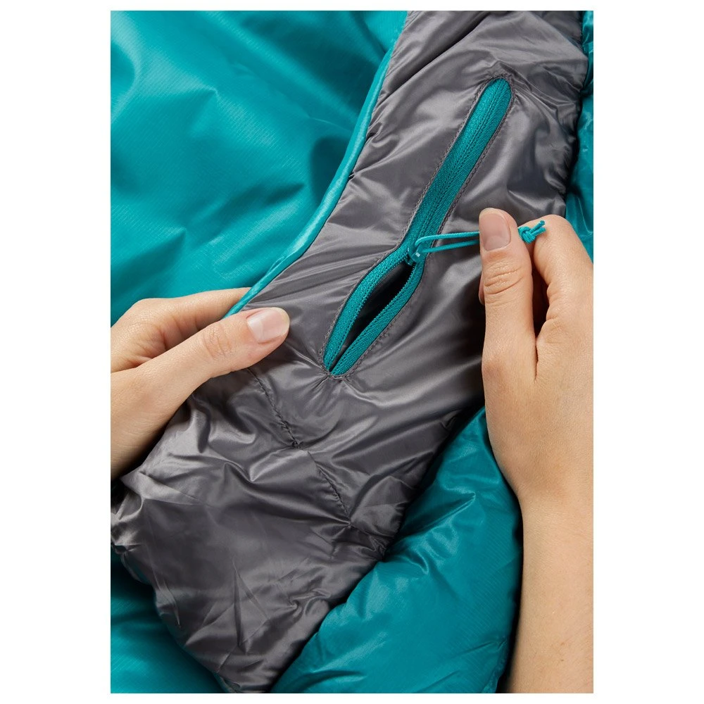 Schlafsack RAB Solar Eco 2 Wmns Left Tasman – Bild 6