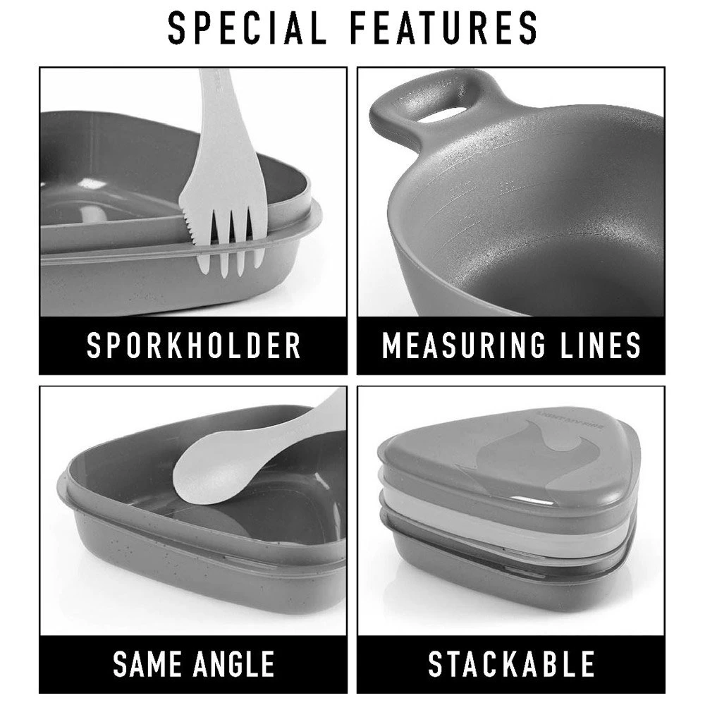 Essen-Komplettset Light My Fire Outdoor Mealkit Sandy Green – Bild 10