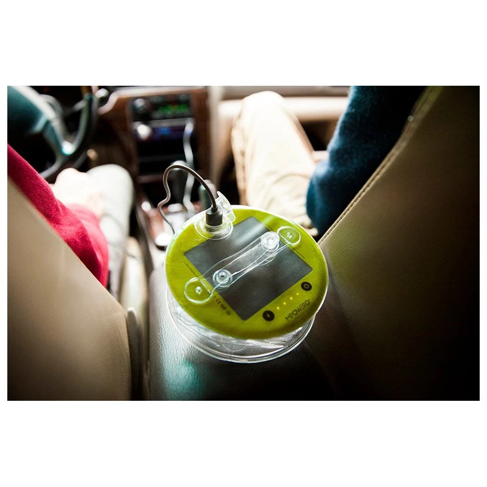 Lampe Mpowerd Luci Outdoor 2.0 Pro Mobil Transparent Vert – Bild 5