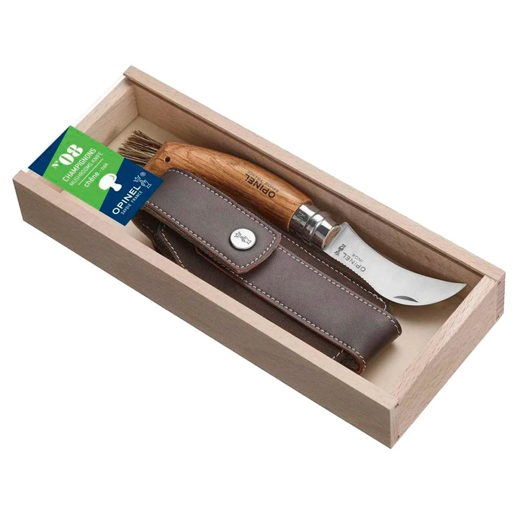 Messer Opinel Plumier Champignons 8 Vri + Etui Brown – Bild 2