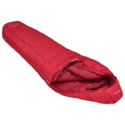Schlafsack Vaude Sioux 800 Syn Left Dark Indian Red