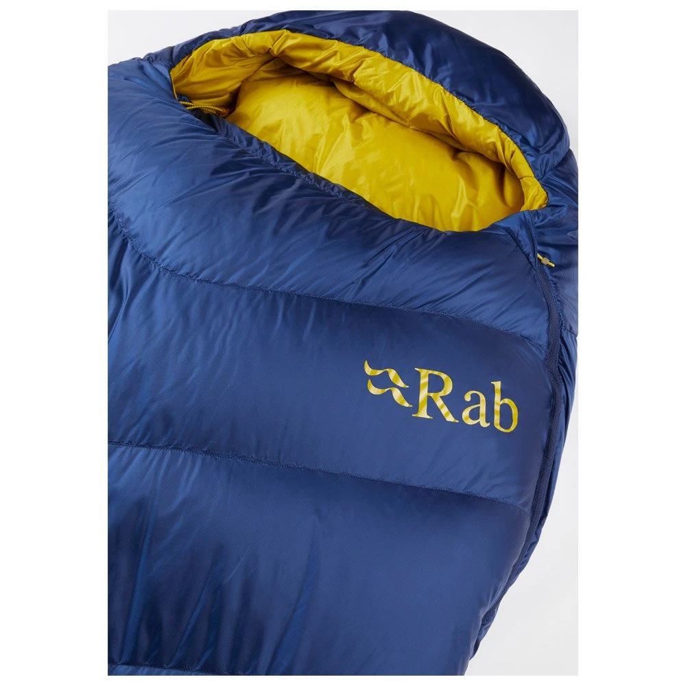 Schlafsack RAB Neutrino 400 Right Nightfall Blue – Bild 3