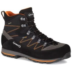 Trekking-/Bergwanderschuhe Aku Trekker Lite III Wide GTX Black Orange