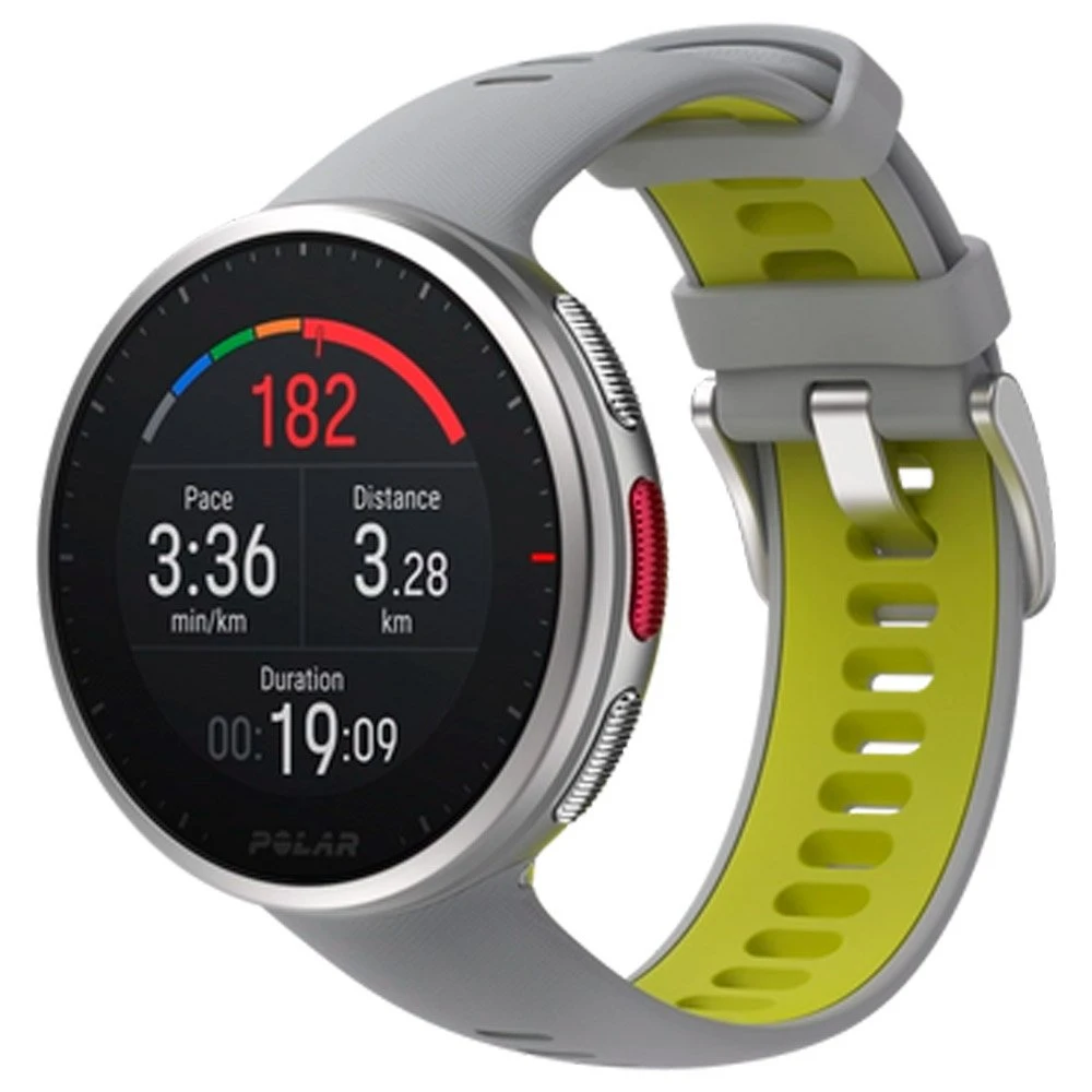 GPS-Uhren Polar Vantage V2 Grey Lime – Bild 2