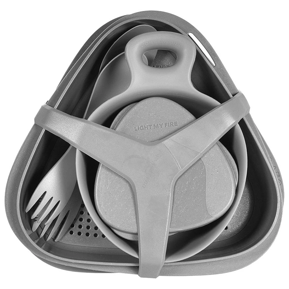 Essen-Komplettset Light My Fire Outdoor Mealkit Hazy Blue – Bild 3