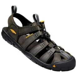 Wandersandalen Keen Clearwater CNX Leather Magnet Black
