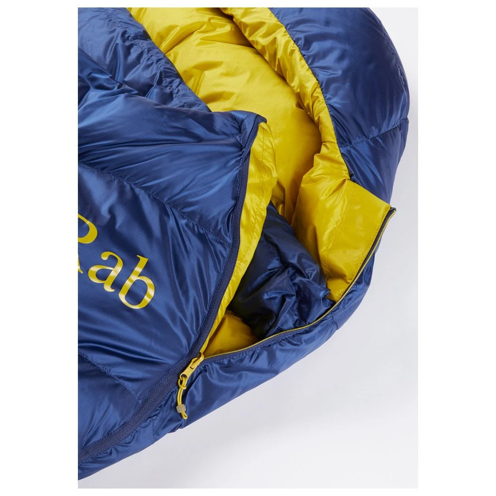 Schlafsack RAB Neutrino 400 Left Nightfall Blue – Bild 4