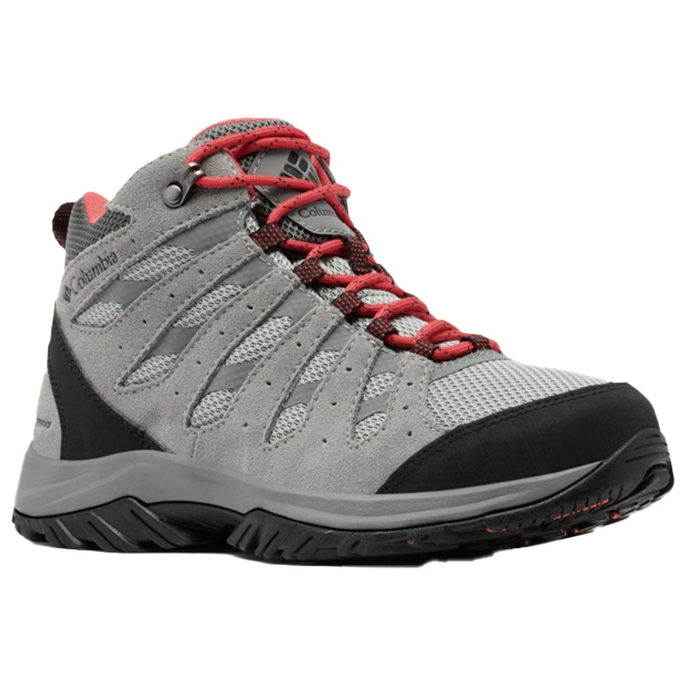 Wanderschuhe Columbia Redmond III Mid Wp Wmn Steam Red Coral – Bild 7