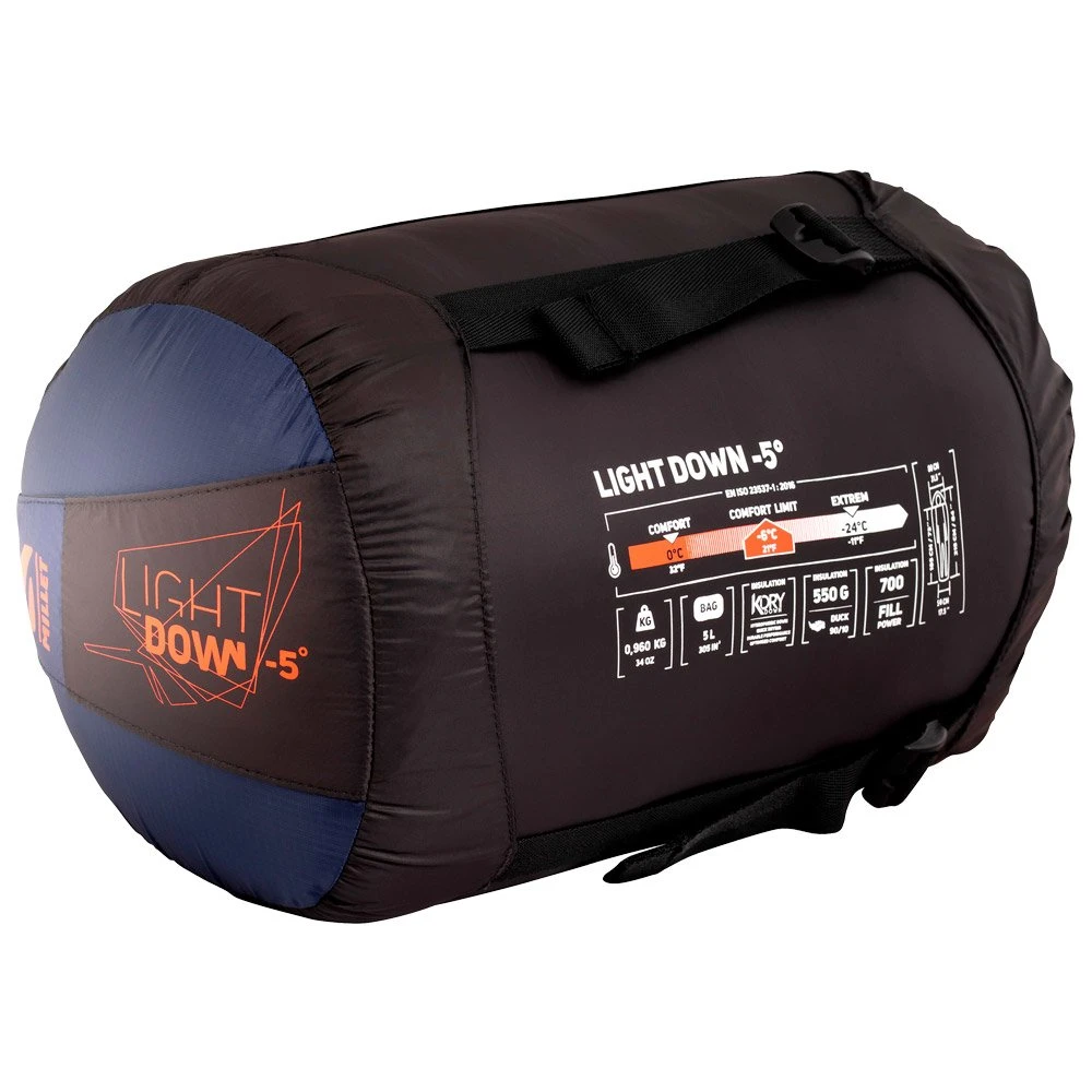Schlafsack Millet Light Down -5° Blue Depths – Bild 3