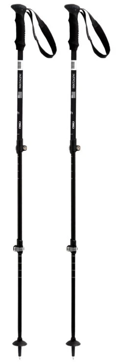 Stöcke TSL Country Alu 3 Light Bretagne 63-135cm Black White