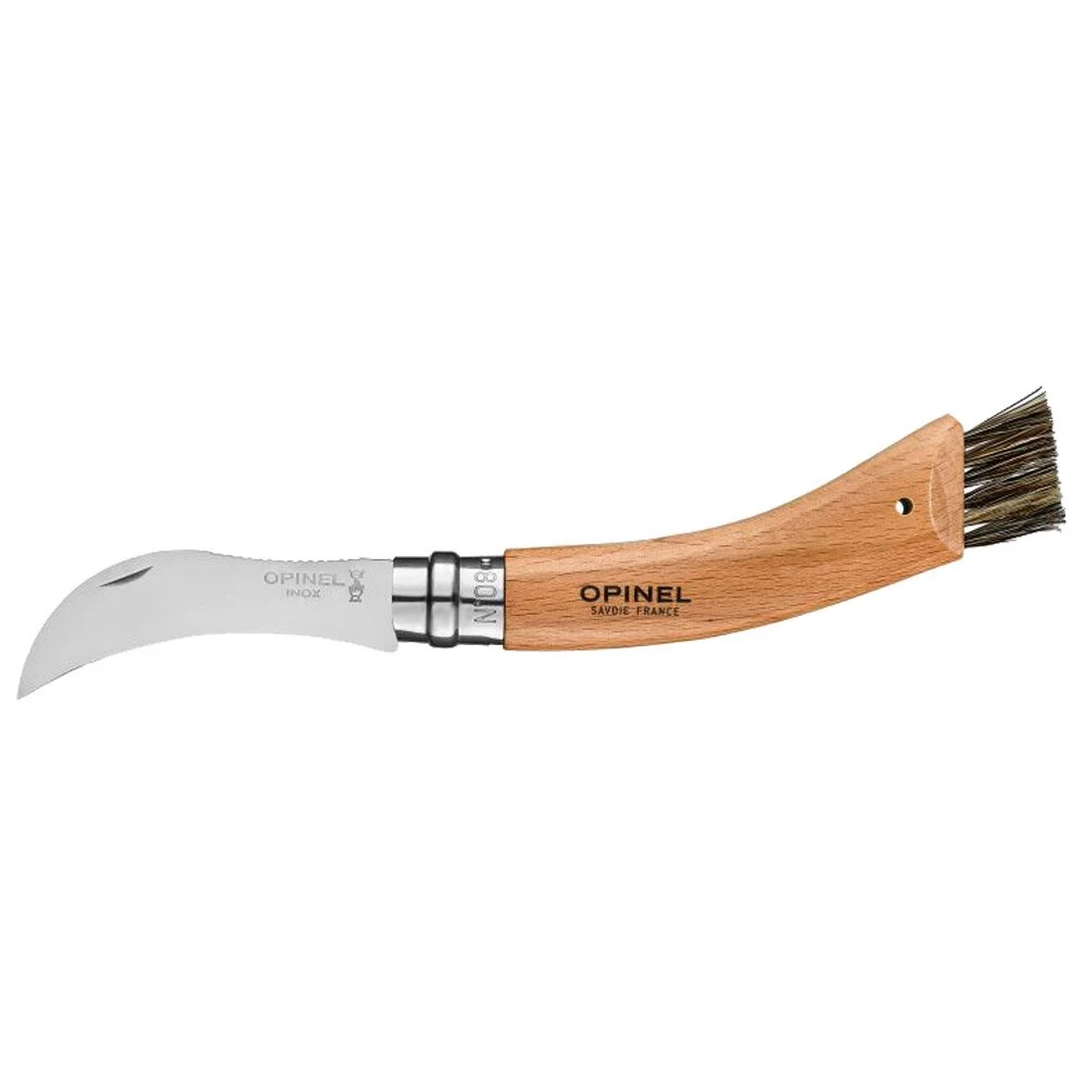 Messer Opinel Plumier Champignons 8 Vri + Etui Brown