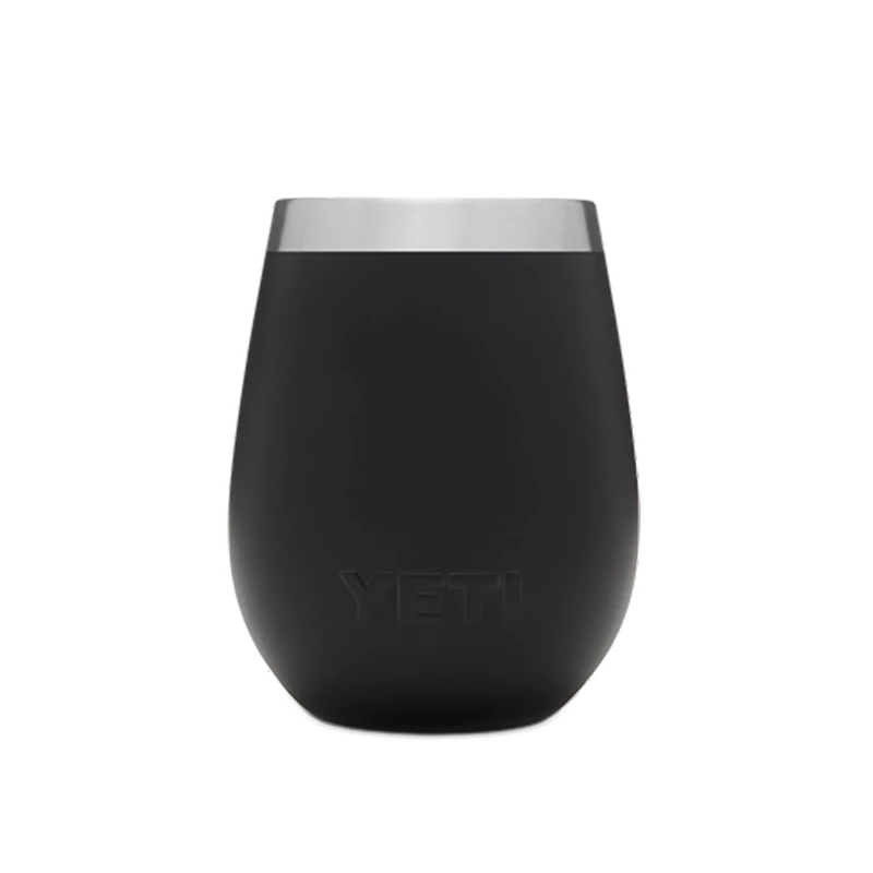 Glas Yeti Rambler 10 Oz Wine Tumbler Black – Bild 3