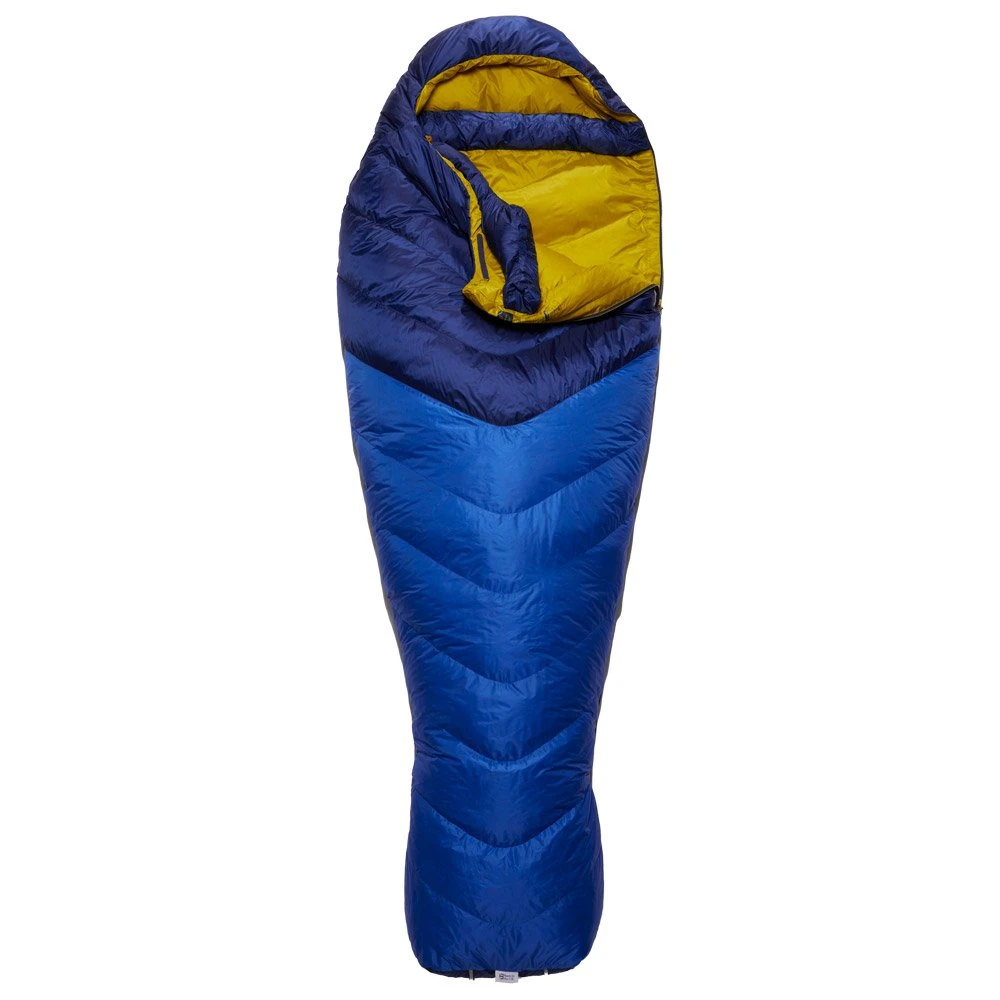 Schlafsack RAB Neutrino 400 Right Nightfall Blue – Bild 8