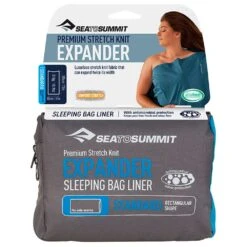 Schlafsack-Inlett Sea To Summit Sleeping Bag Liner Polycotton Rectangle Standard Navy Blue