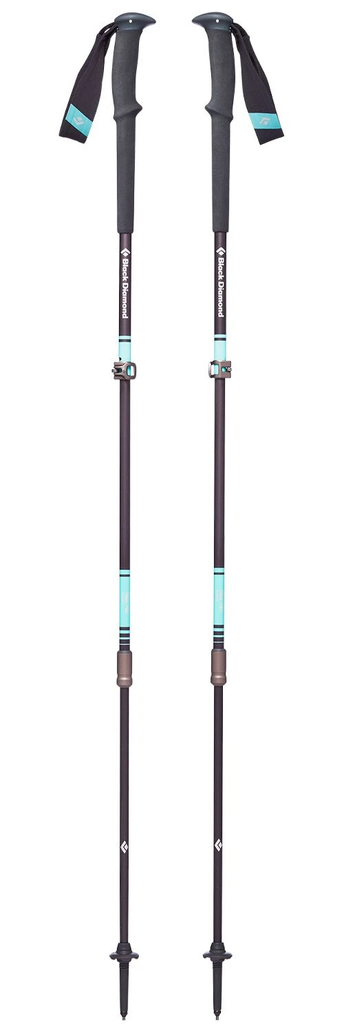 Stöcke Black Diamond W's Trail Pro Trekking Poles 105-125 Cm Aegean