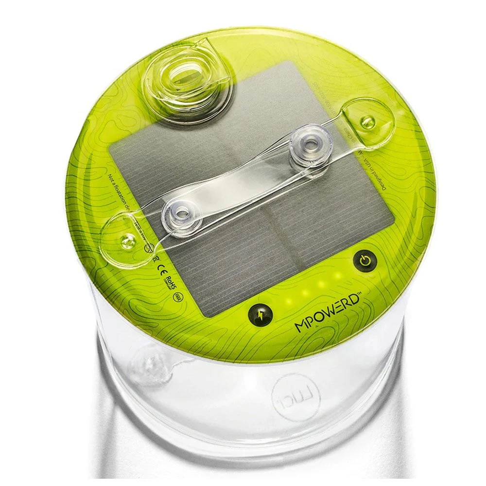 Lampe Mpowerd Luci Outdoor 2.0 Pro Mobil Transparent Vert – Bild 2