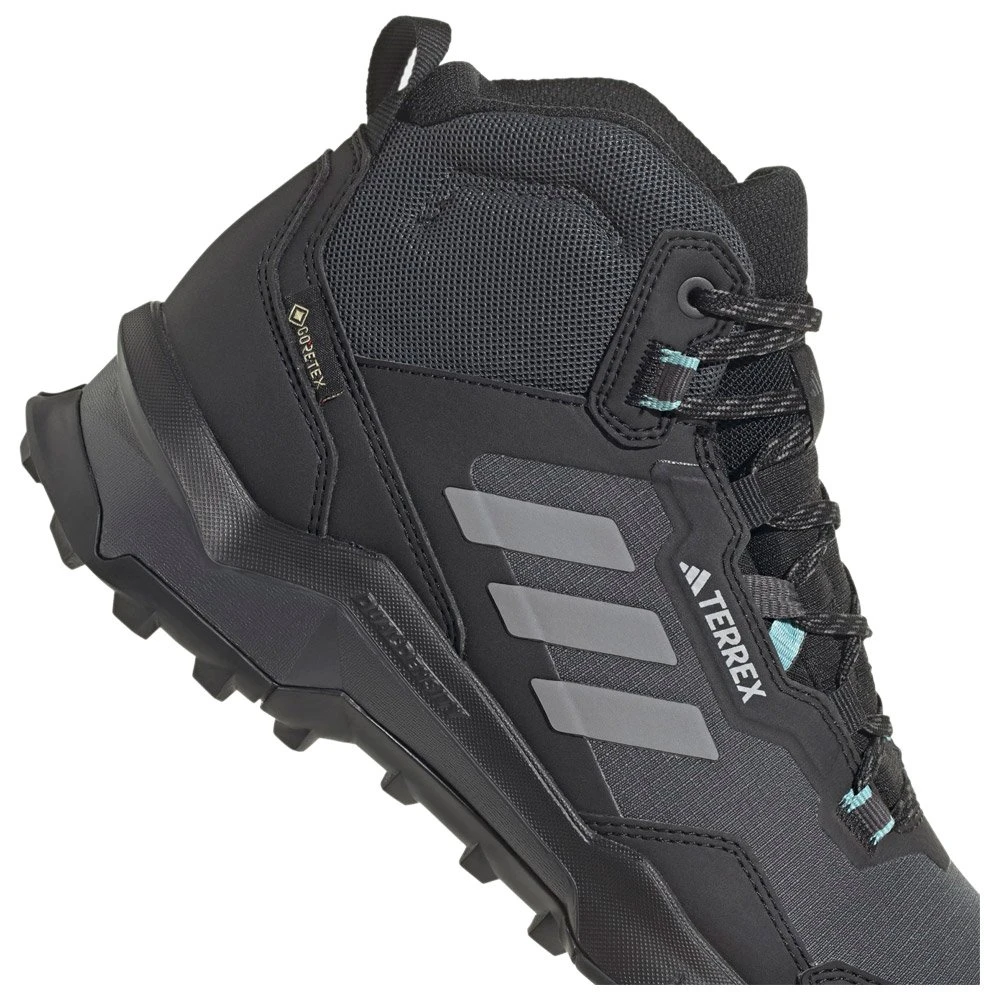 Wanderschuhe Adidas Terrex Ax4 Mid GTX W Cblack Grethr Minton – Bild 9