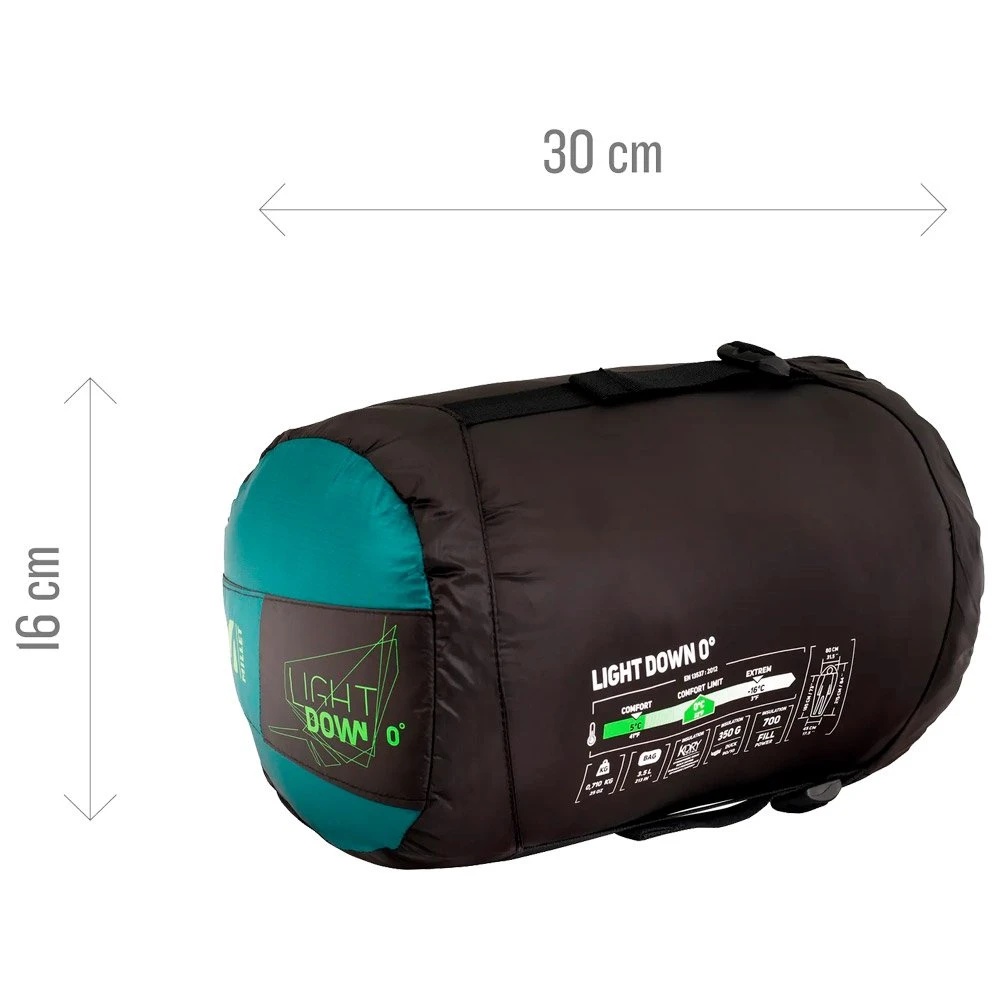 Schlafsack Millet Light Down 0° Emerald – Bild 4