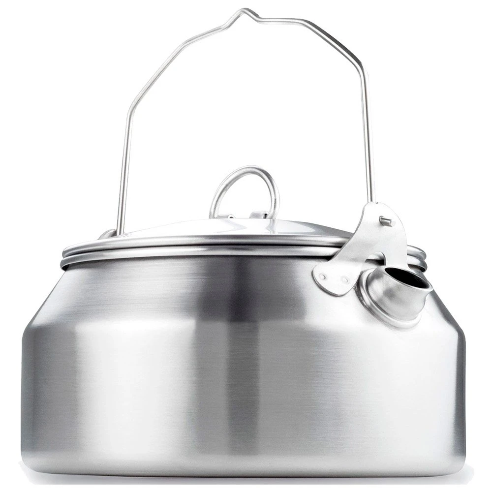 Kaffeekocher GSI Outdoor Glacier Stainless Tea Kettle Grey