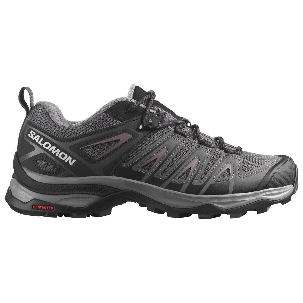 Wanderschuhe Salomon X Ultra Pioneer Aero W Magnet Black Moonscape