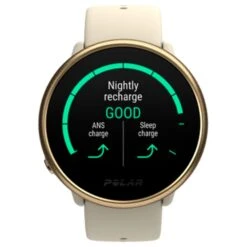 GPS-Uhren Polar Ignite 2 Hook And Loop Champagne Gold